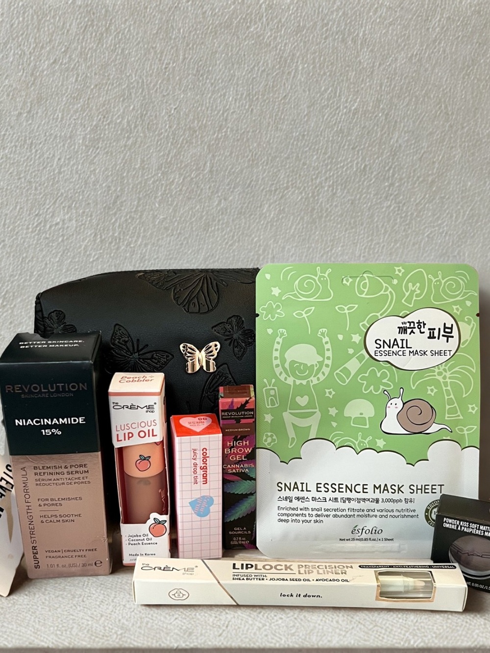Beauty and Skincare Bundle The Crème Shop Colorgram Esfolio Revolution NWT